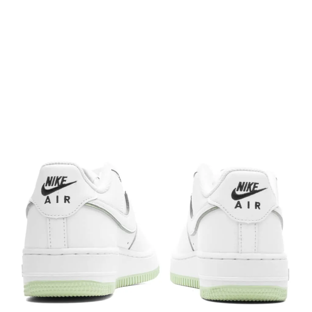 Air Force 1 (GS) - White/Honeydew Nike Retro Lifestyle Shoes