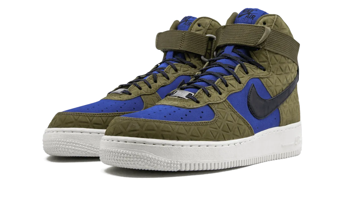 AIR FORCE 1 HI PRM SUEDE WMNS "Olive Flak" nike womens casual sneakers
