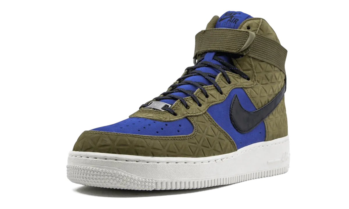 AIR FORCE 1 HI PRM SUEDE WMNS "Olive Flak" nike womens casual sneakers