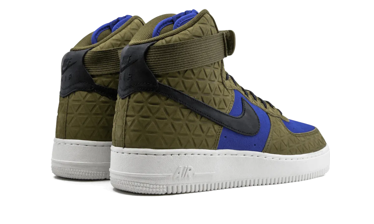 AIR FORCE 1 HI PRM SUEDE WMNS "Olive Flak" nike womens casual sneakers