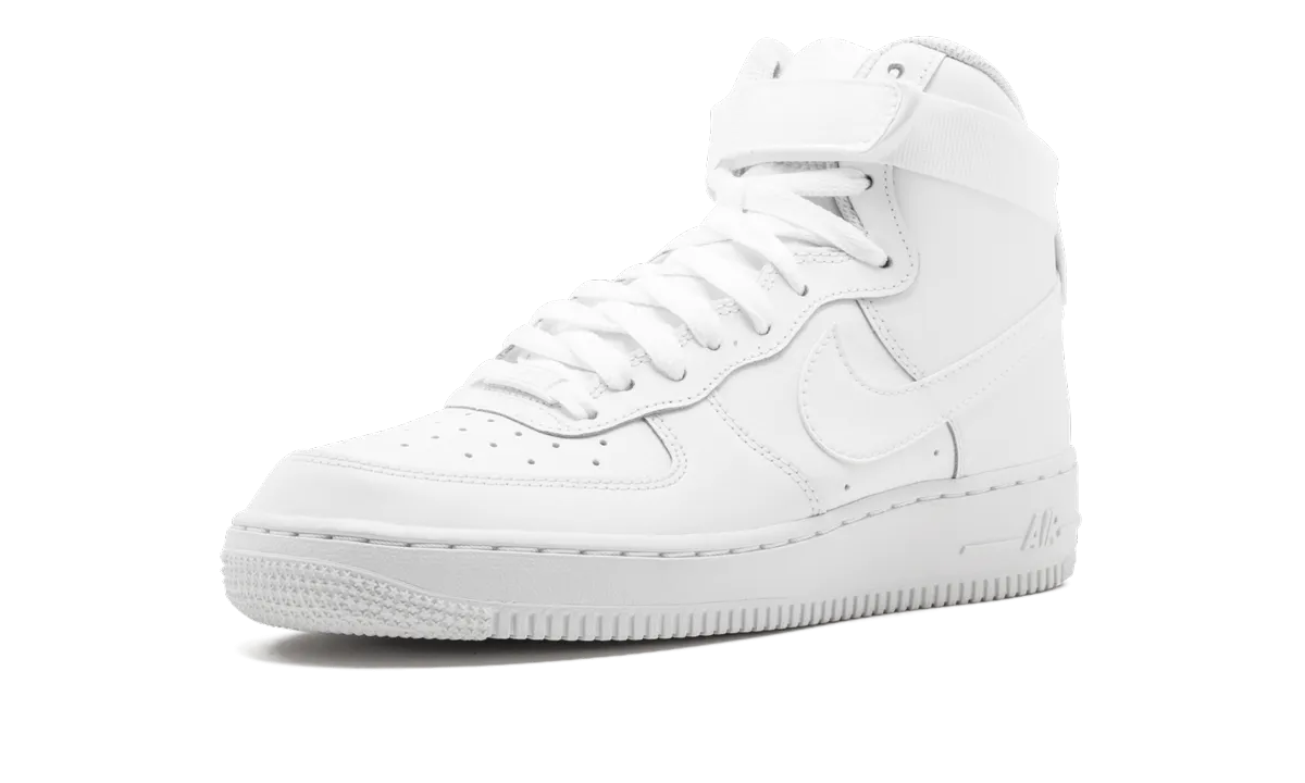 Air Force 1 High GS "Triple White" nike school-ready sneakers