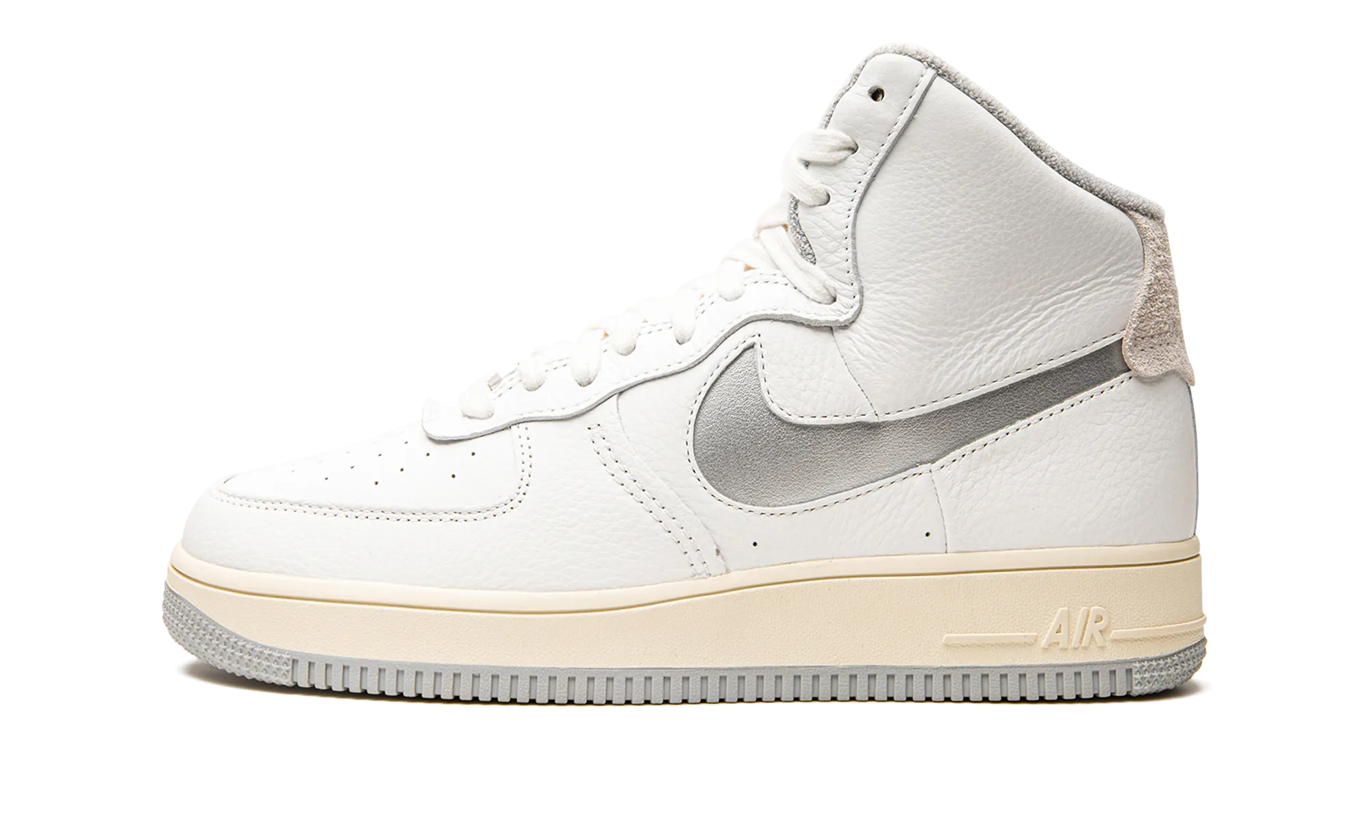 AIR FORCE 1 HIGH SCULPT MNS WMNS "White / Silver" Nike Women's designs