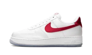AIR FORCE 1 LO '07 WMNS "Satin White Varsity Red" Nike Women's shoes