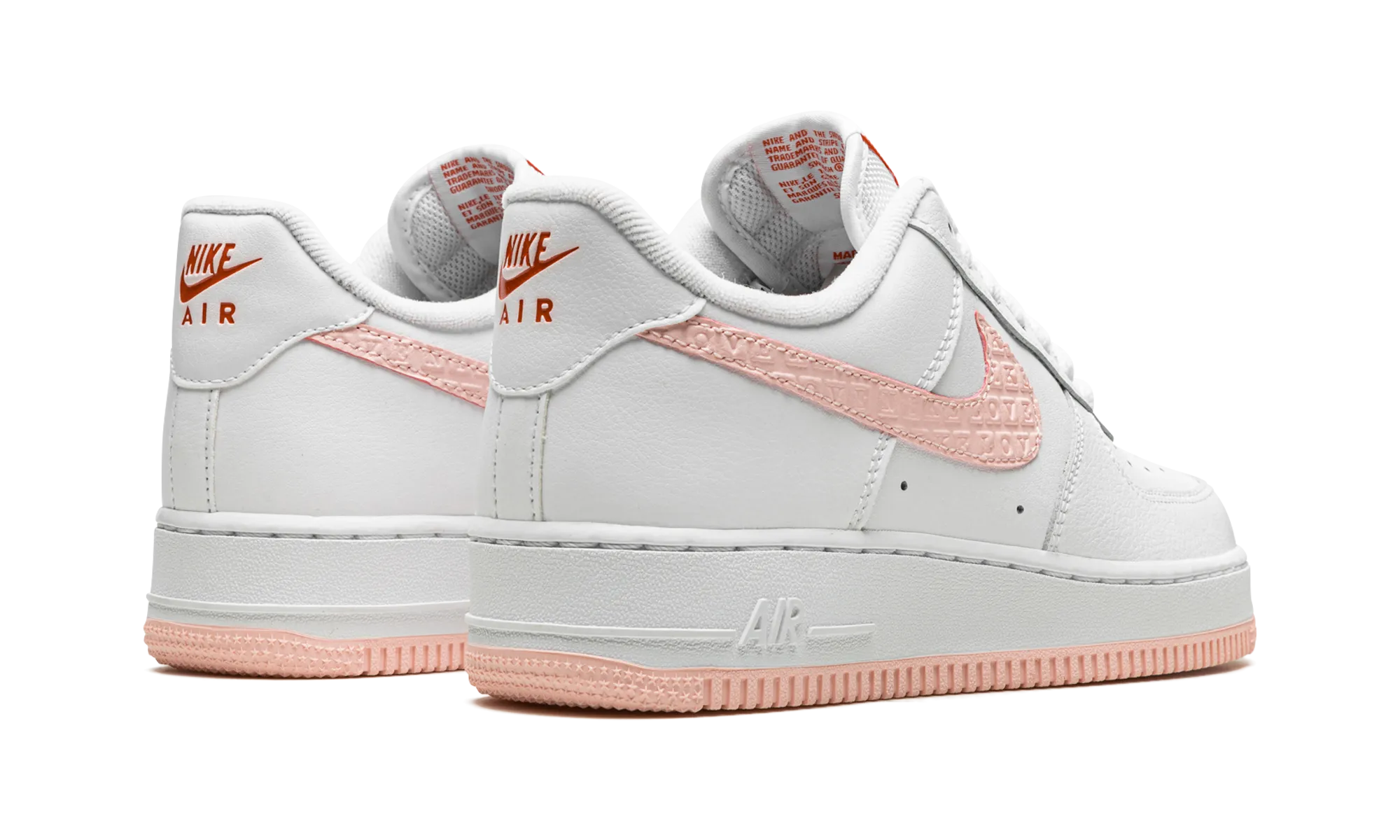 AIR FORCE 1 LO MNS WMNS "Valentine's Day 2022" nike womens mesh trainers