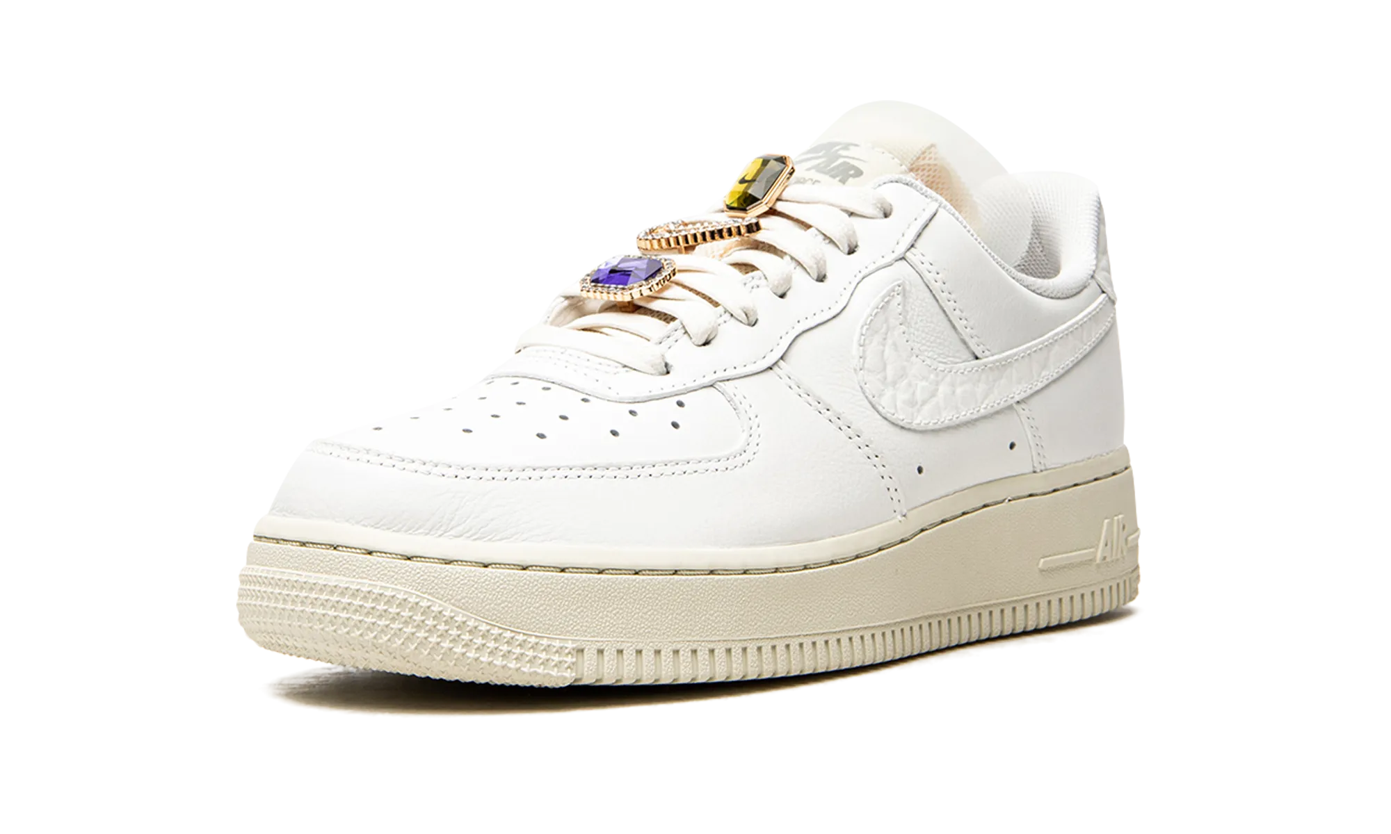 AIR FORCE 1 LO PRM MNS WMNS "Jewels White" nike womens casual sneakers