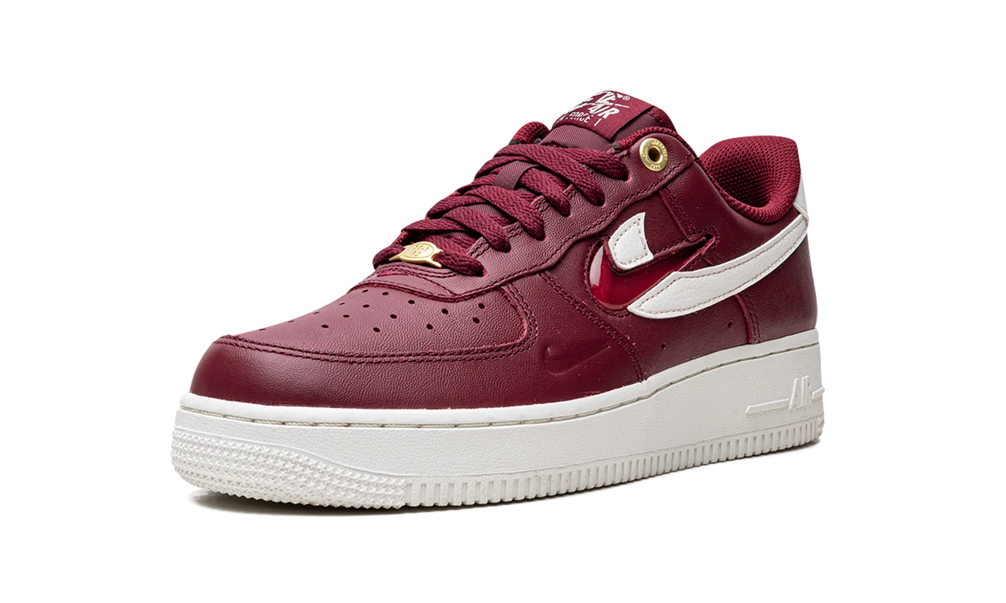 AIR FORCE 1 LO WMNS "Logo Pack - Deep Red" nike womens mesh trainers
