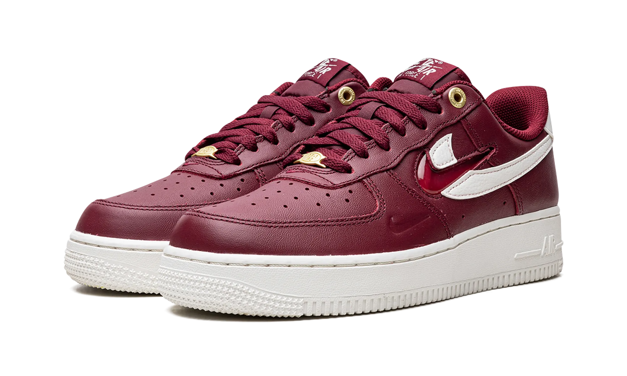 AIR FORCE 1 LO WMNS "Logo Pack - Deep Red" nike womens mesh trainers