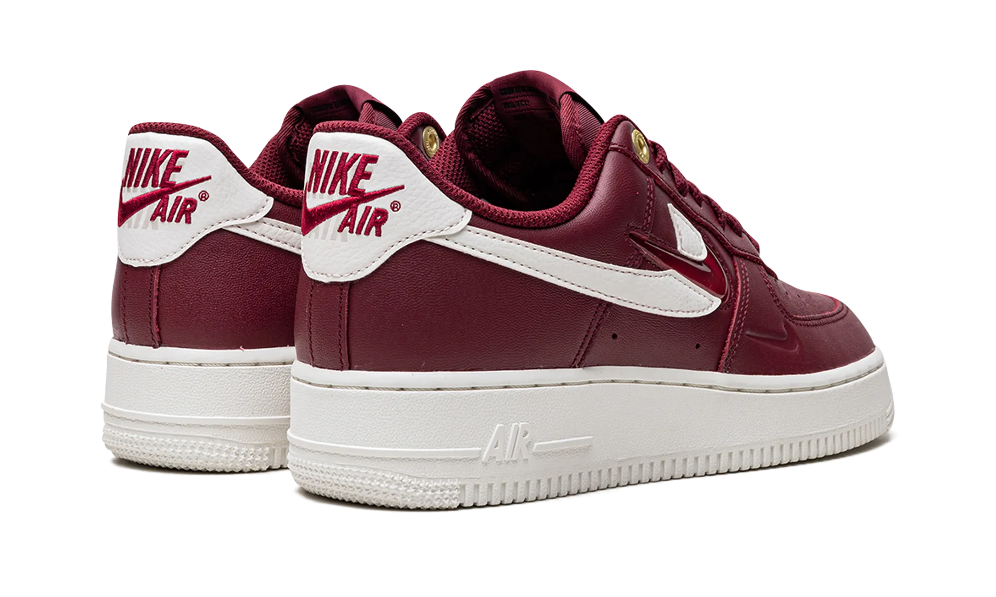AIR FORCE 1 LO WMNS "Logo Pack - Deep Red" nike womens mesh trainers