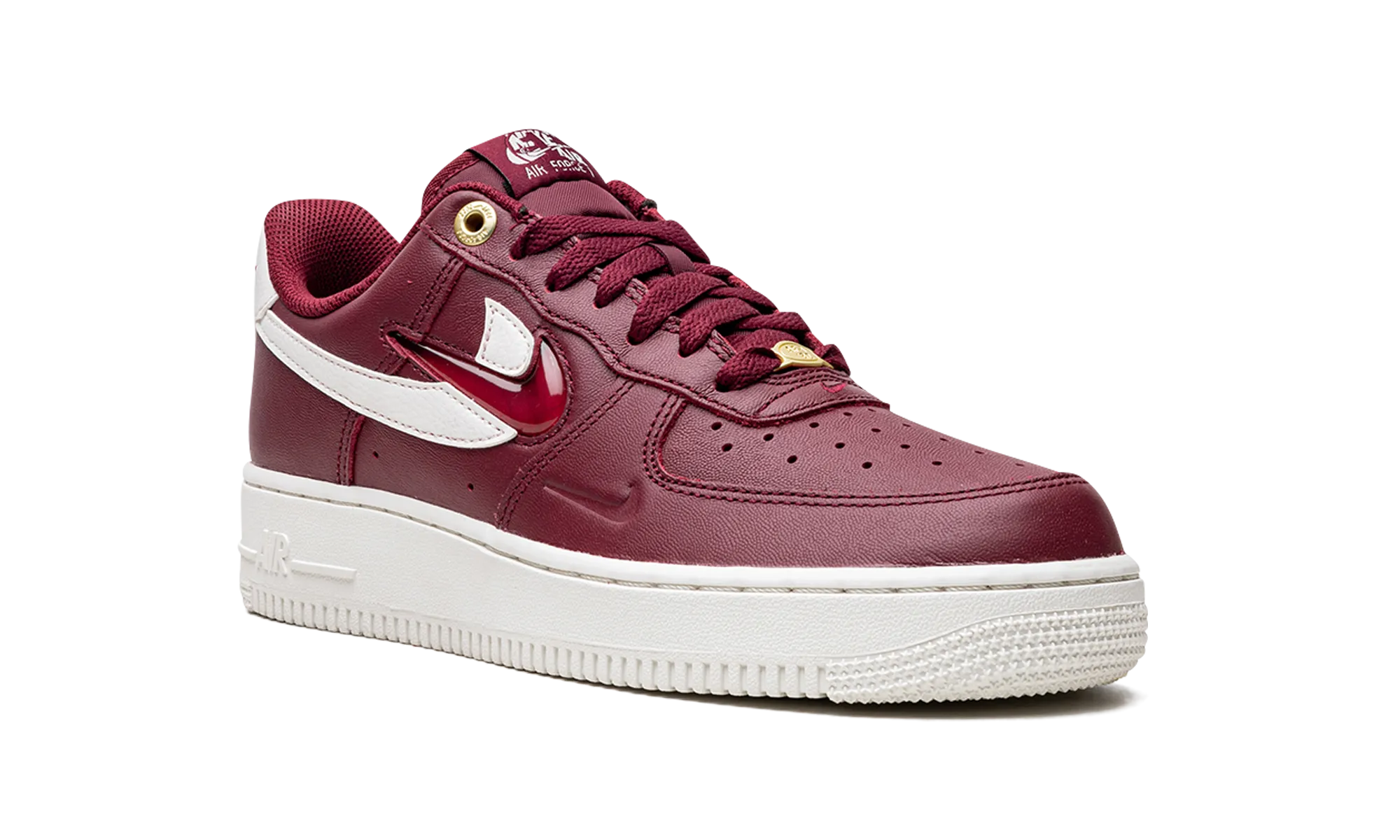 AIR FORCE 1 LO WMNS "Logo Pack - Deep Red" nike womens mesh trainers