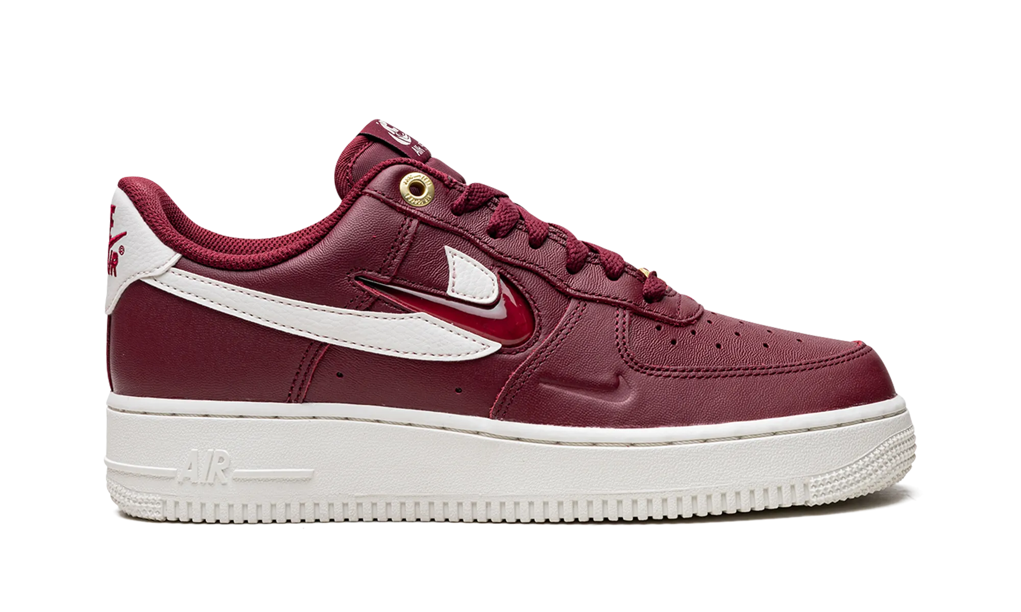 AIR FORCE 1 LO WMNS "Logo Pack - Deep Red" nike womens mesh trainers