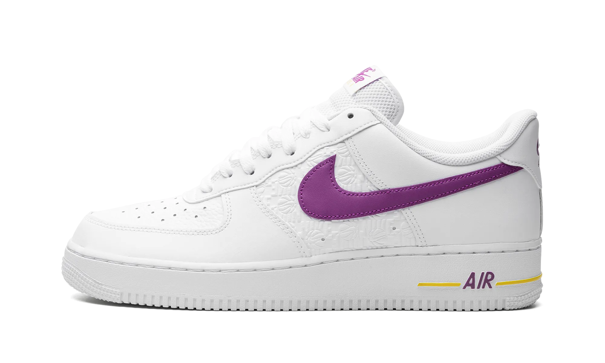 Air Force 1 Low EMB "Bold Berry Lakers" Nike Mens sneakers