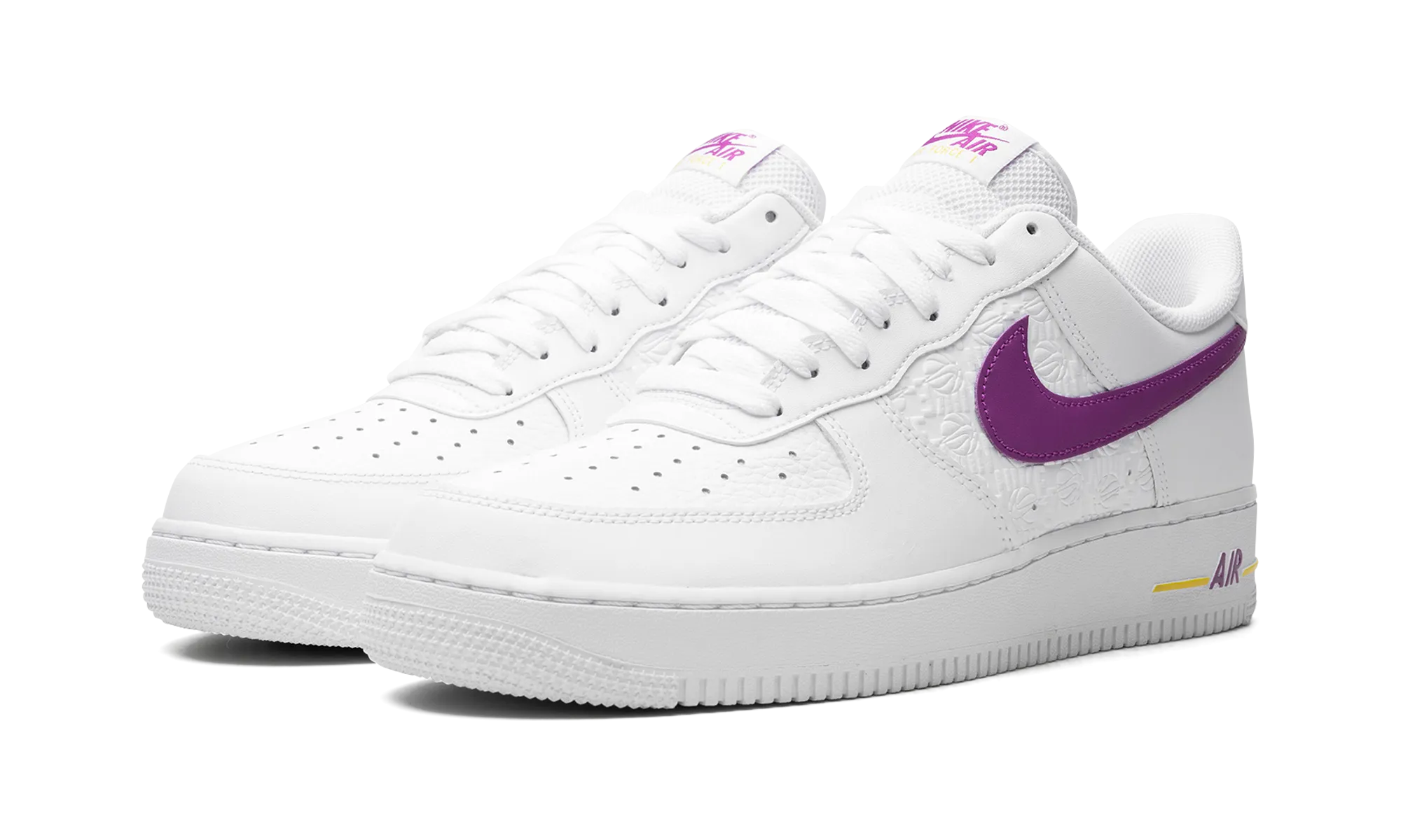 Air Force 1 Low EMB "Bold Berry Lakers" nike breathable mens trainers