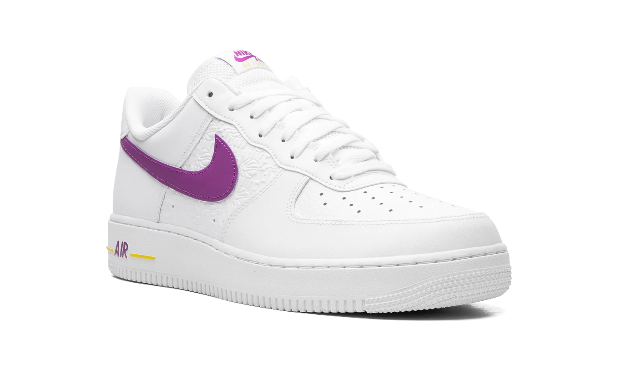 Air Force 1 Low EMB "Bold Berry Lakers" nike breathable mens trainers