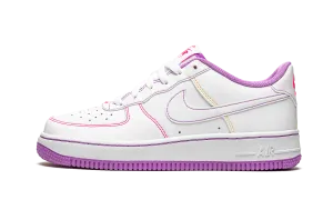 Air Force 1 Low GS "Contrast Stitch - Fuchsia Glow" Nike Grade School shoes