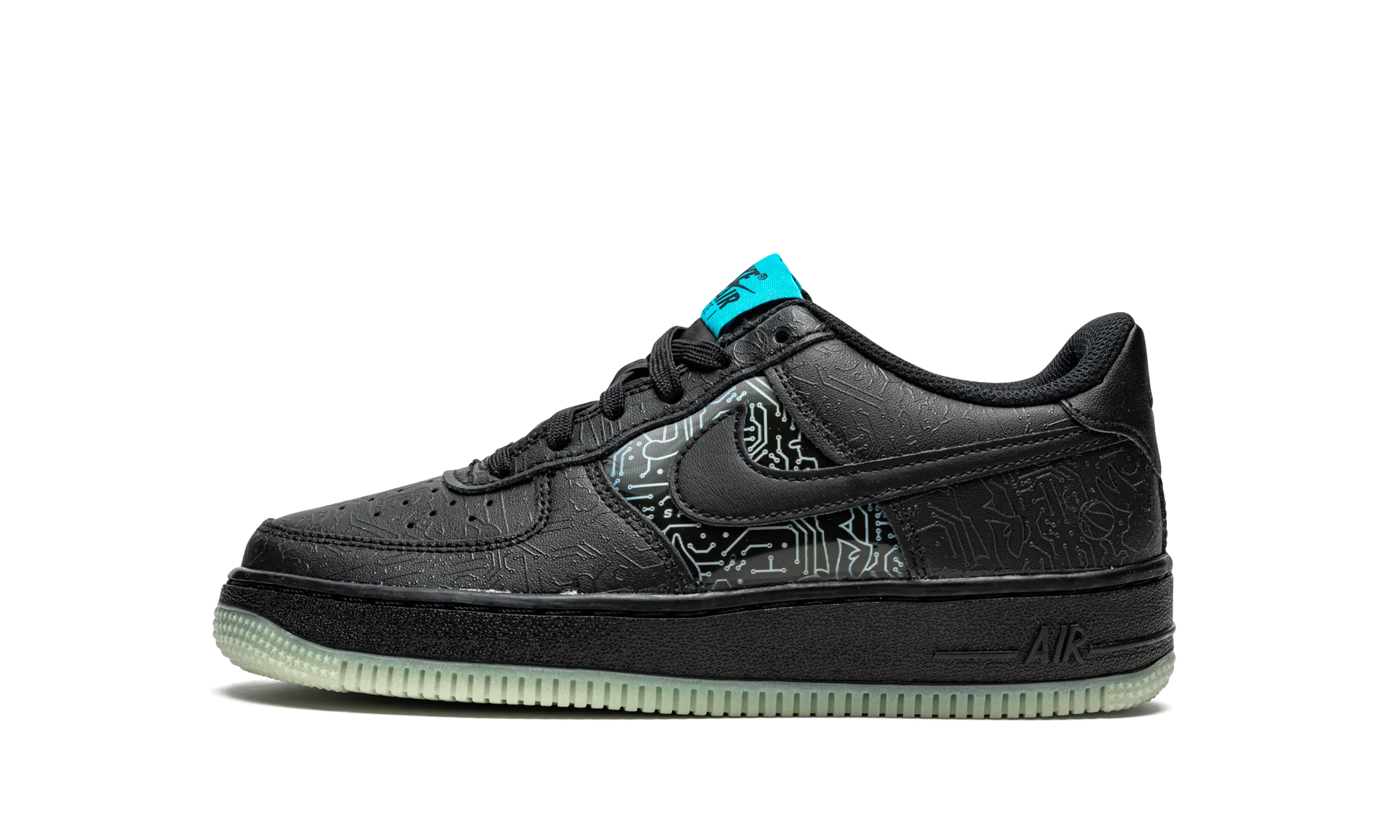 Air Force 1 Low GS "Space Jam - Computer Chip" nike grade school kids sneakers