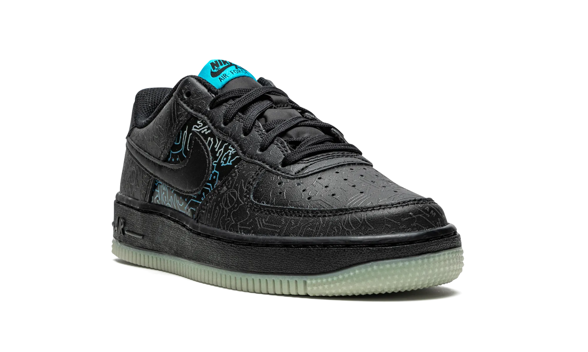 Air Force 1 Low GS "Space Jam - Computer Chip" nike grade school kids sneakers