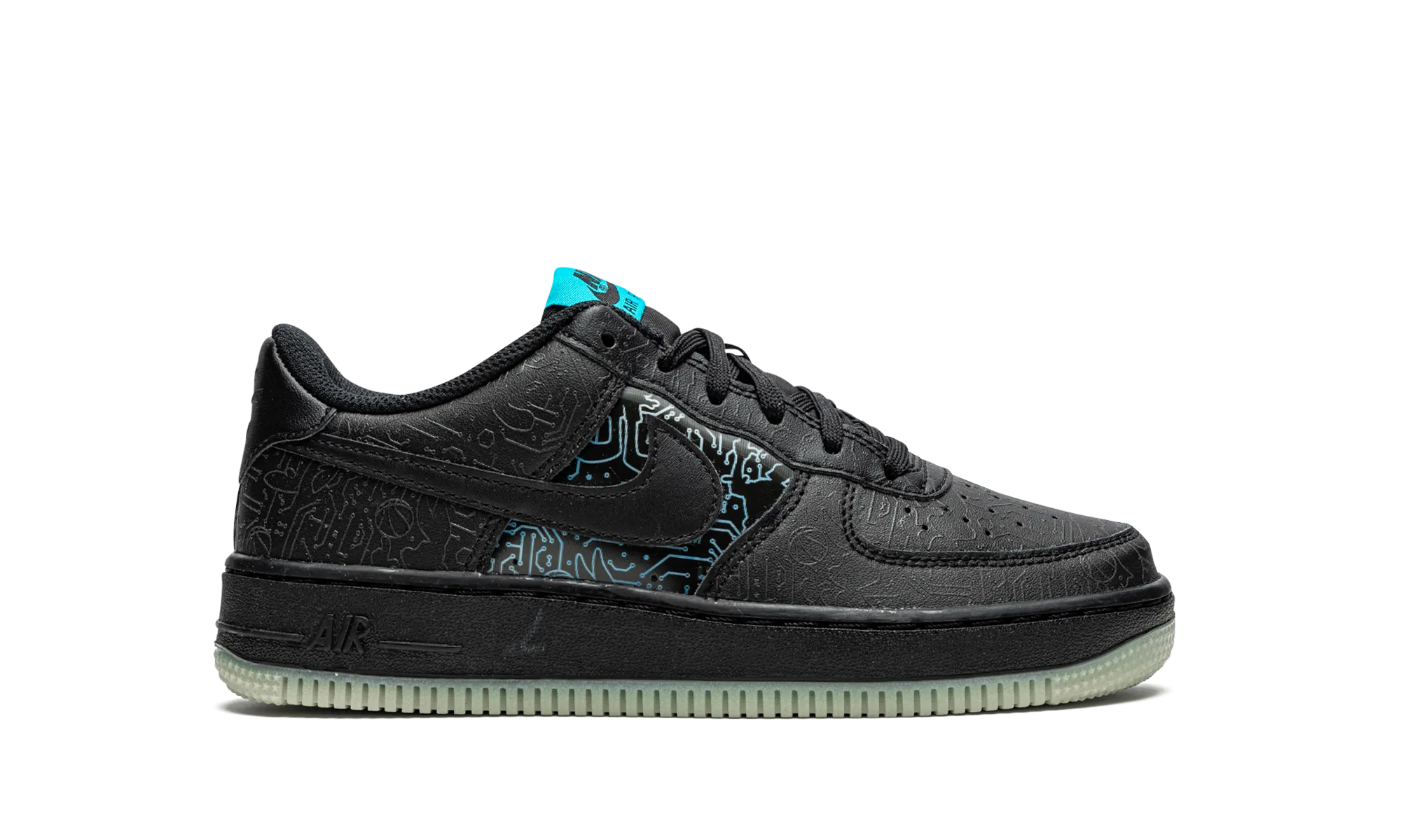 Air Force 1 Low GS "Space Jam - Computer Chip" nike grade school kids sneakers