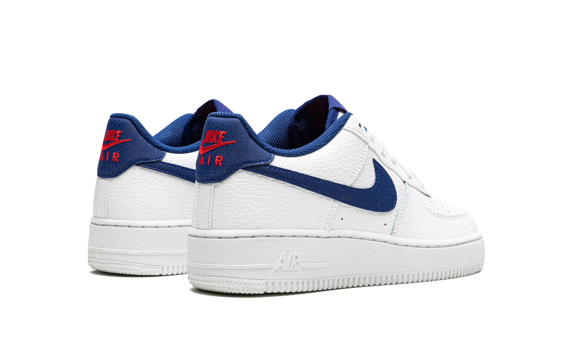 Air Force 1 Low GS "White / Deep Royal Blue" nike grade school kids sneakers