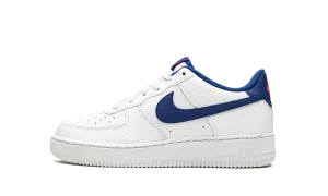 Air Force 1 Low GS "White / Deep Royal Blue" Nike Grade School shoes