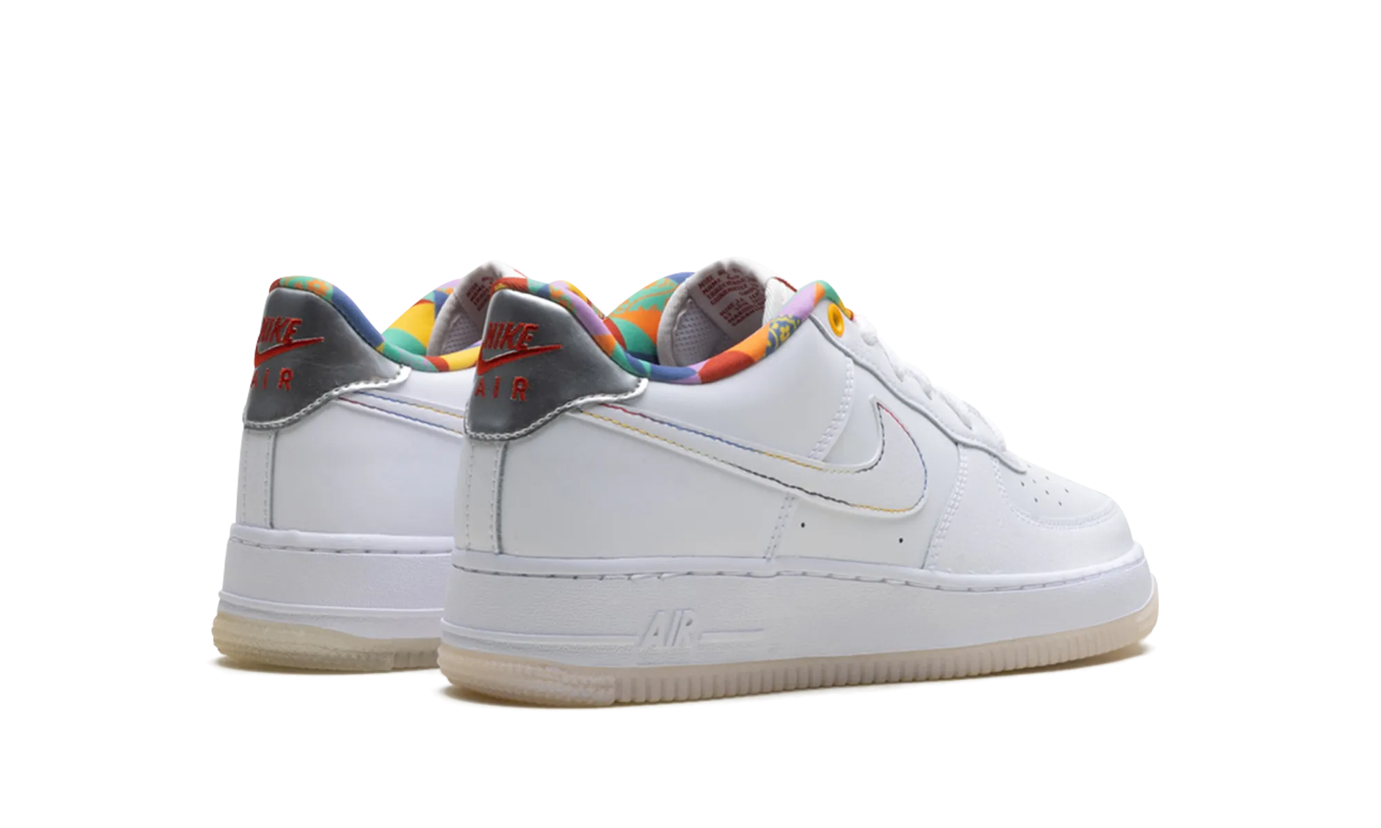 Air Force 1 Low LV8 GS "White Playful Print" nike school-ready sneakers