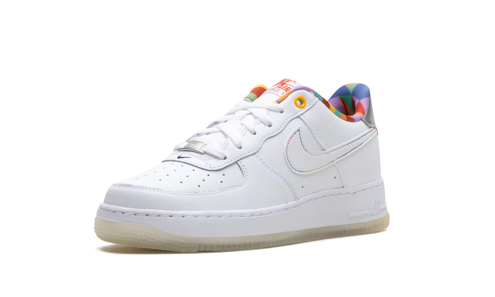 Air Force 1 Low LV8 GS "White Playful Print" nike school-ready sneakers