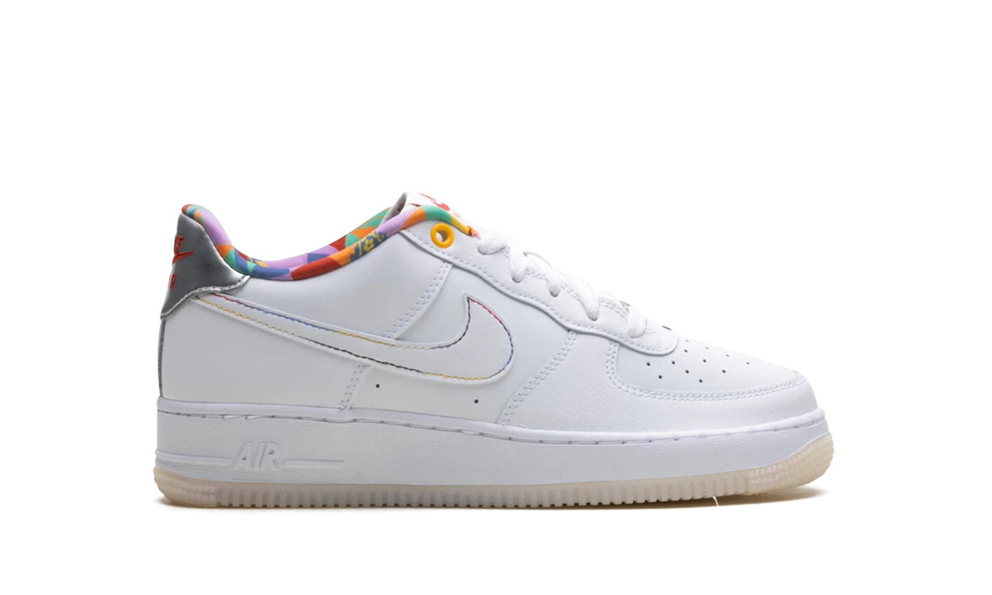 Air Force 1 Low LV8 GS "White Playful Print" nike school-ready sneakers
