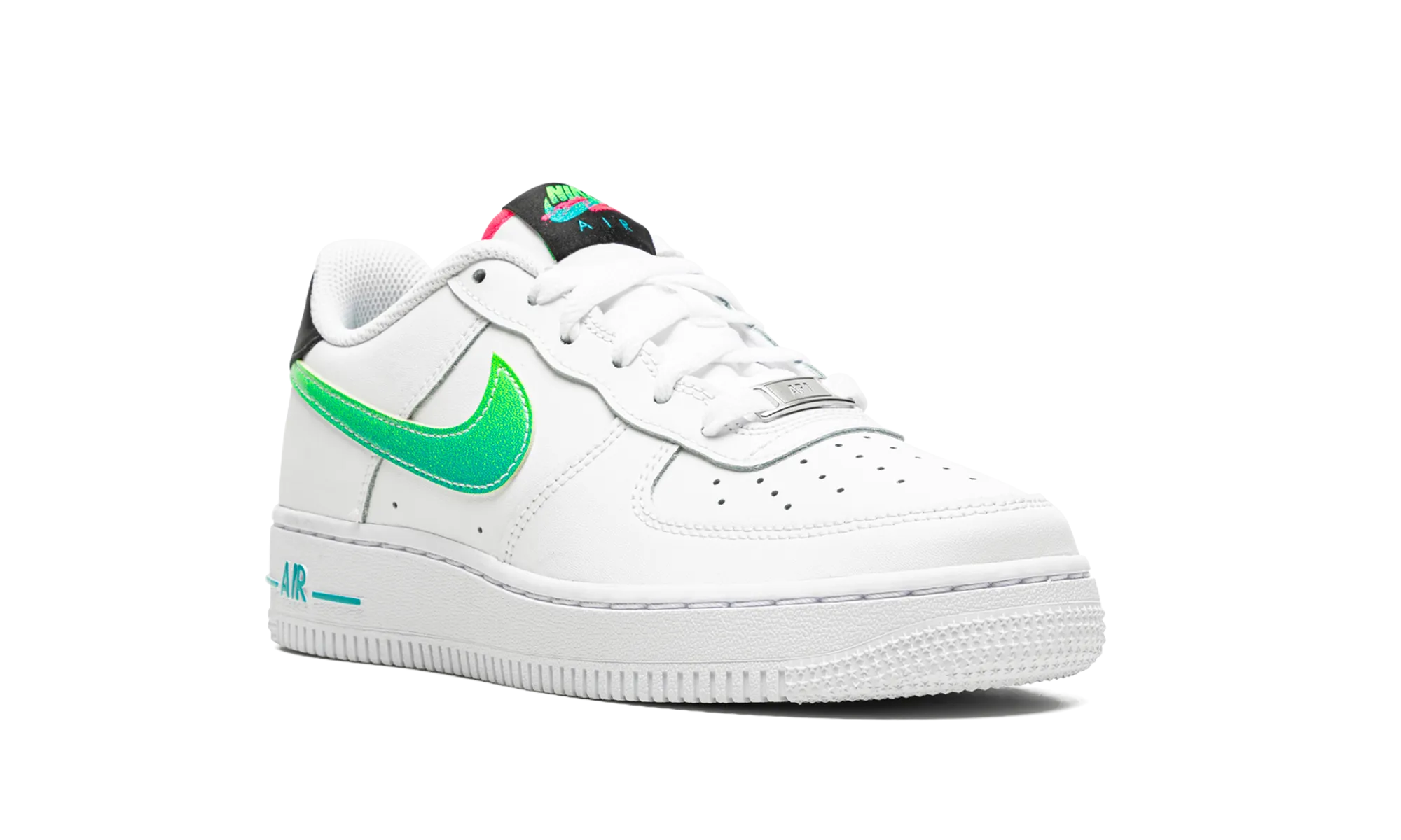 Air Force 1 Low LV8 "White Aquamarine" nike grade school kids sneakers