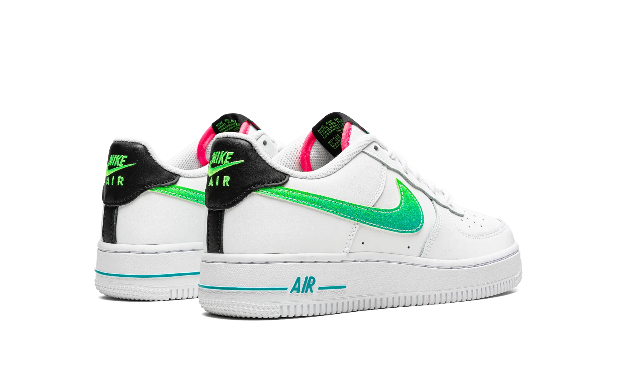 Air Force 1 Low LV8 "White Aquamarine" nike grade school kids sneakers