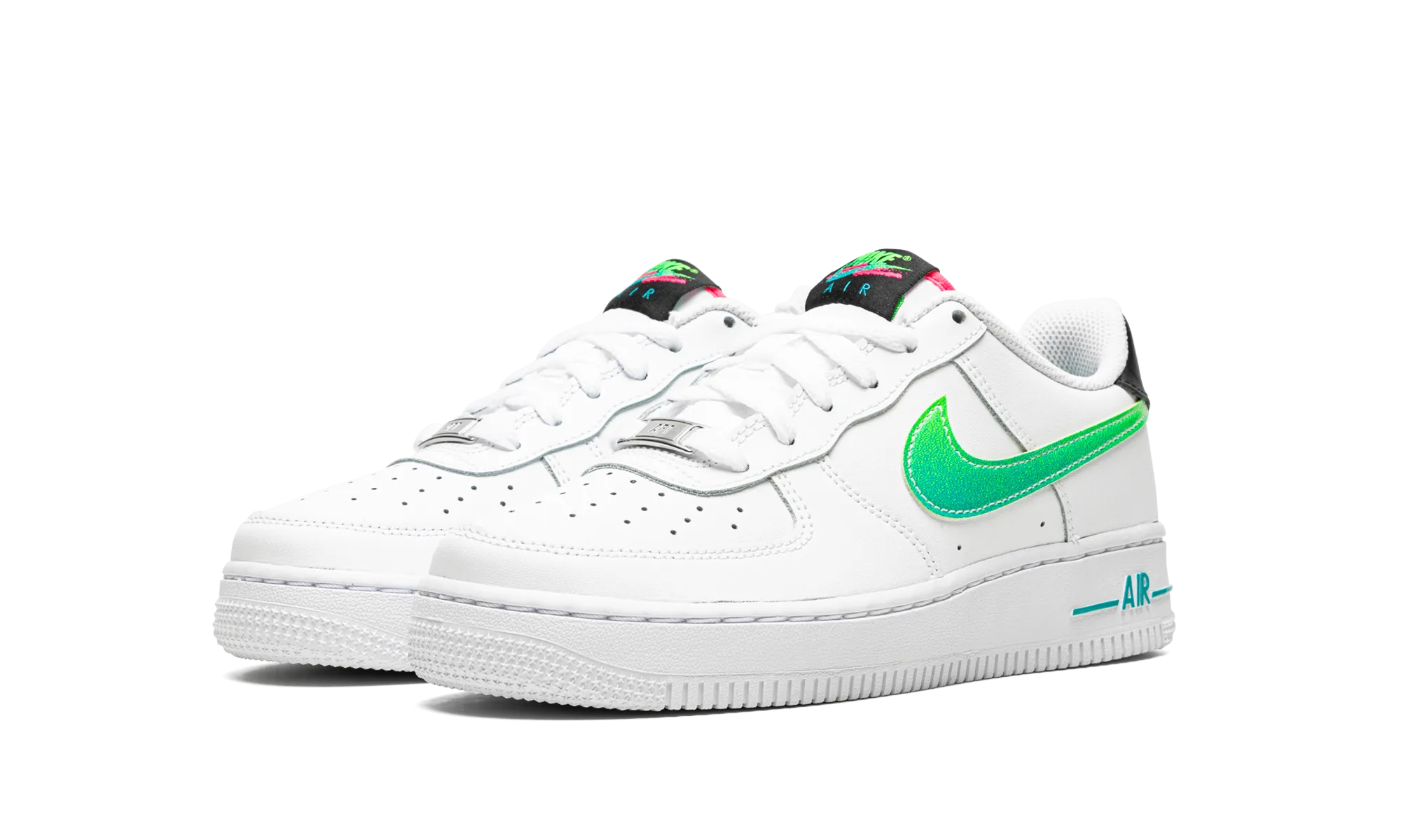Air Force 1 Low LV8 "White Aquamarine" nike grade school kids sneakers
