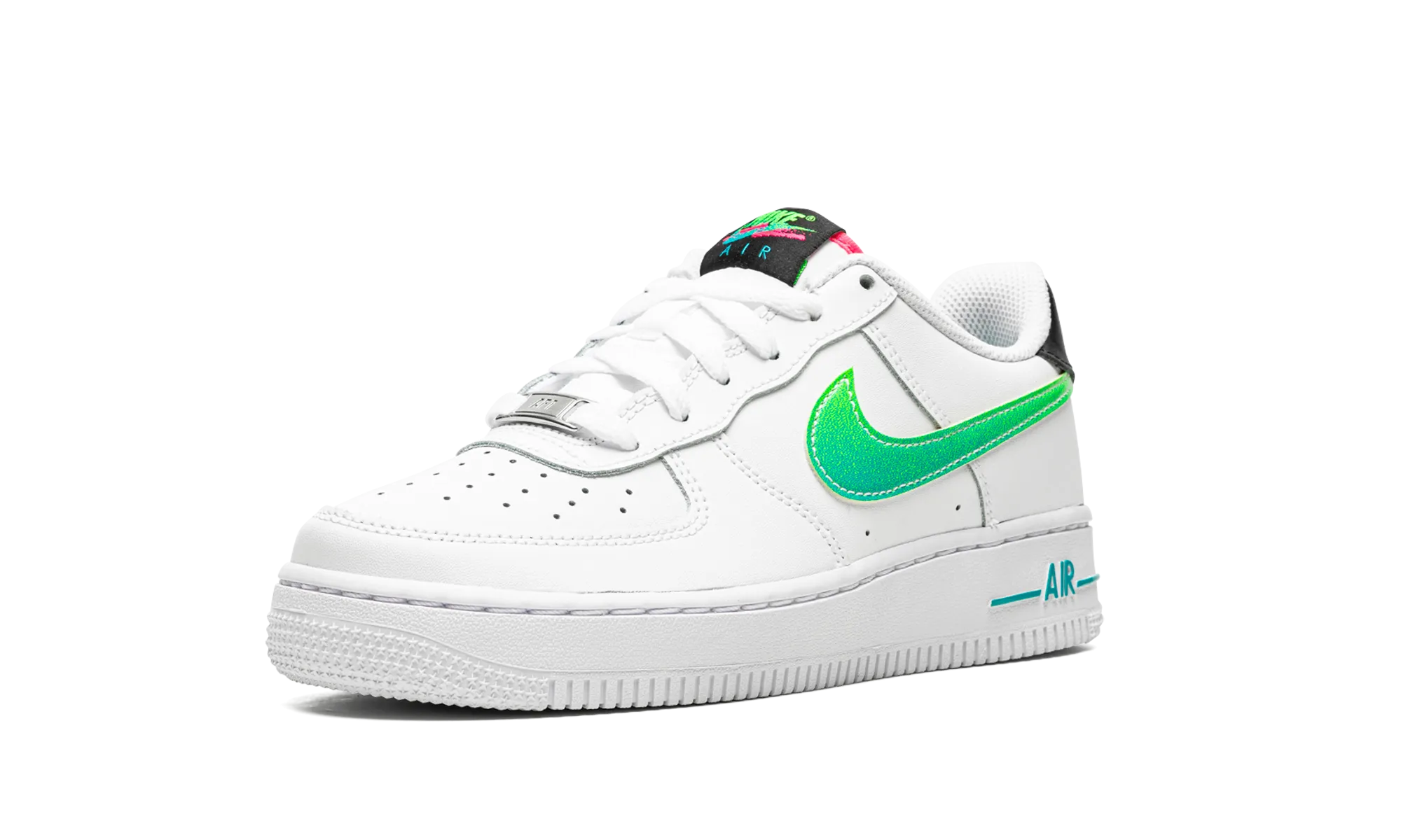 Air Force 1 Low LV8 "White Aquamarine" nike grade school kids sneakers