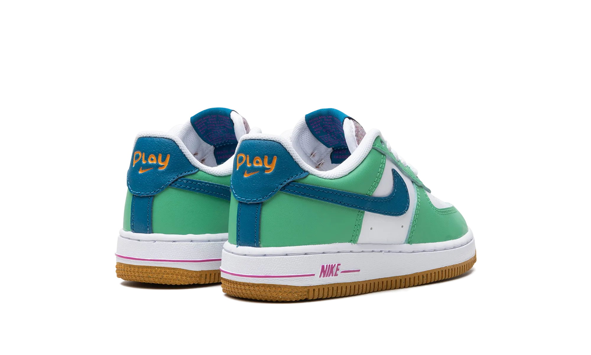 Air Force 1 Low PS "Play" nike preschool slip-on sneakers