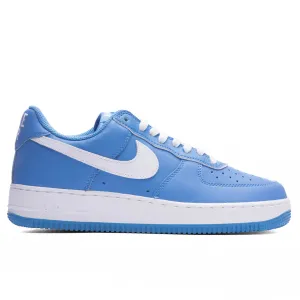 Air Force 1 Low Retro University Blue - University Blue/White/Metallic Gold Nike signature design with comfort fit