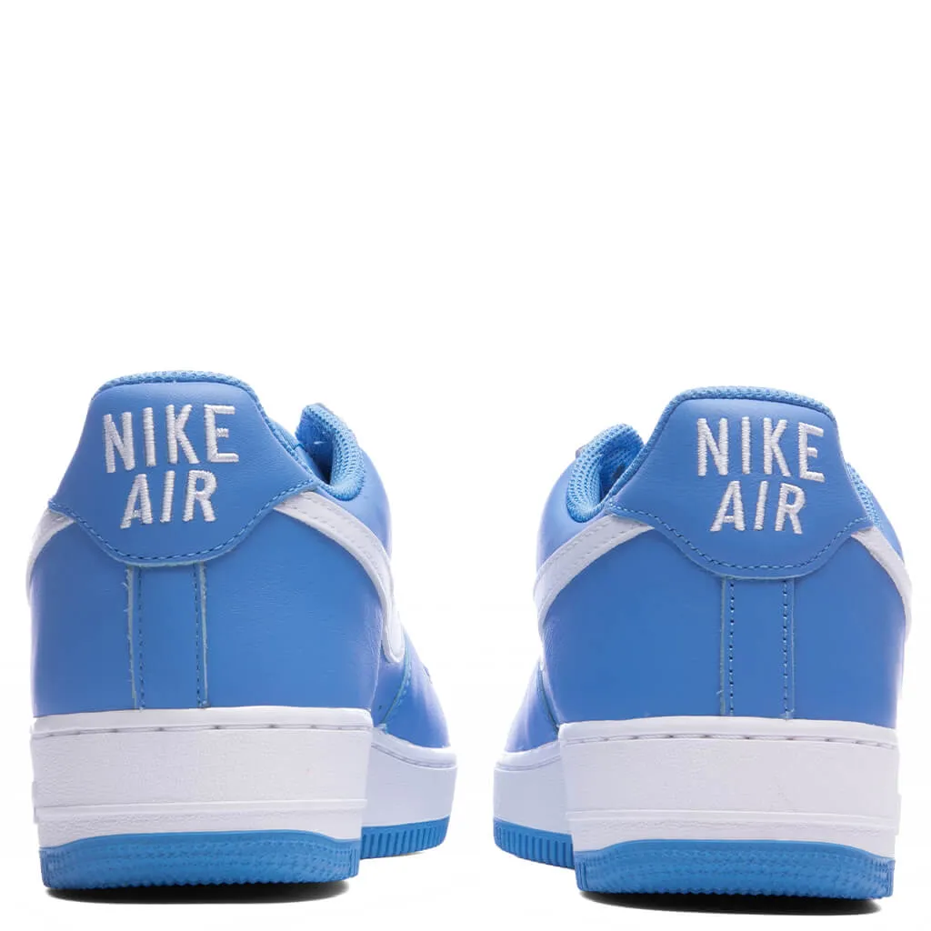 Air Force 1 Low Retro University Blue - University Blue/White/Metallic Gold Nike trainers with responsive foam