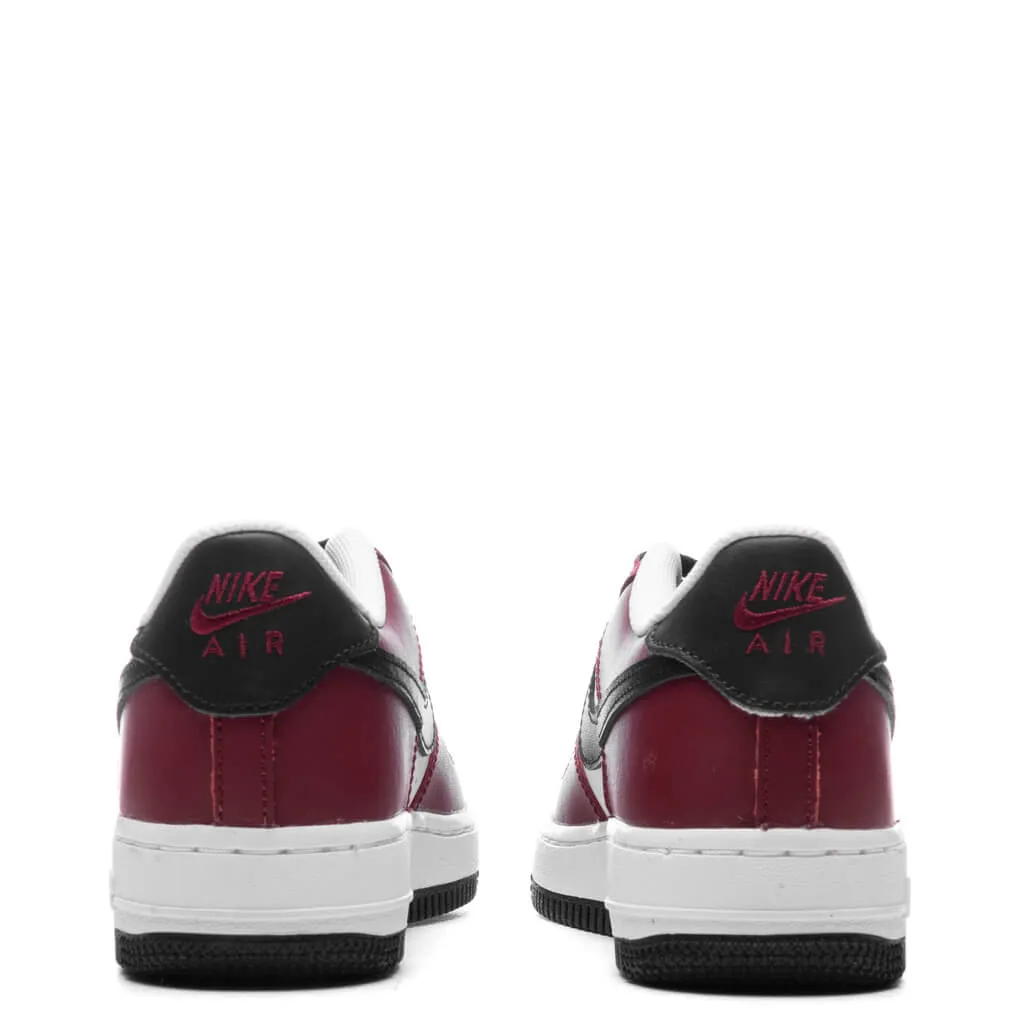Air Force 1 LV8 1 (GS) - Team Red/Black/White Nike Bold Logo Sneakers