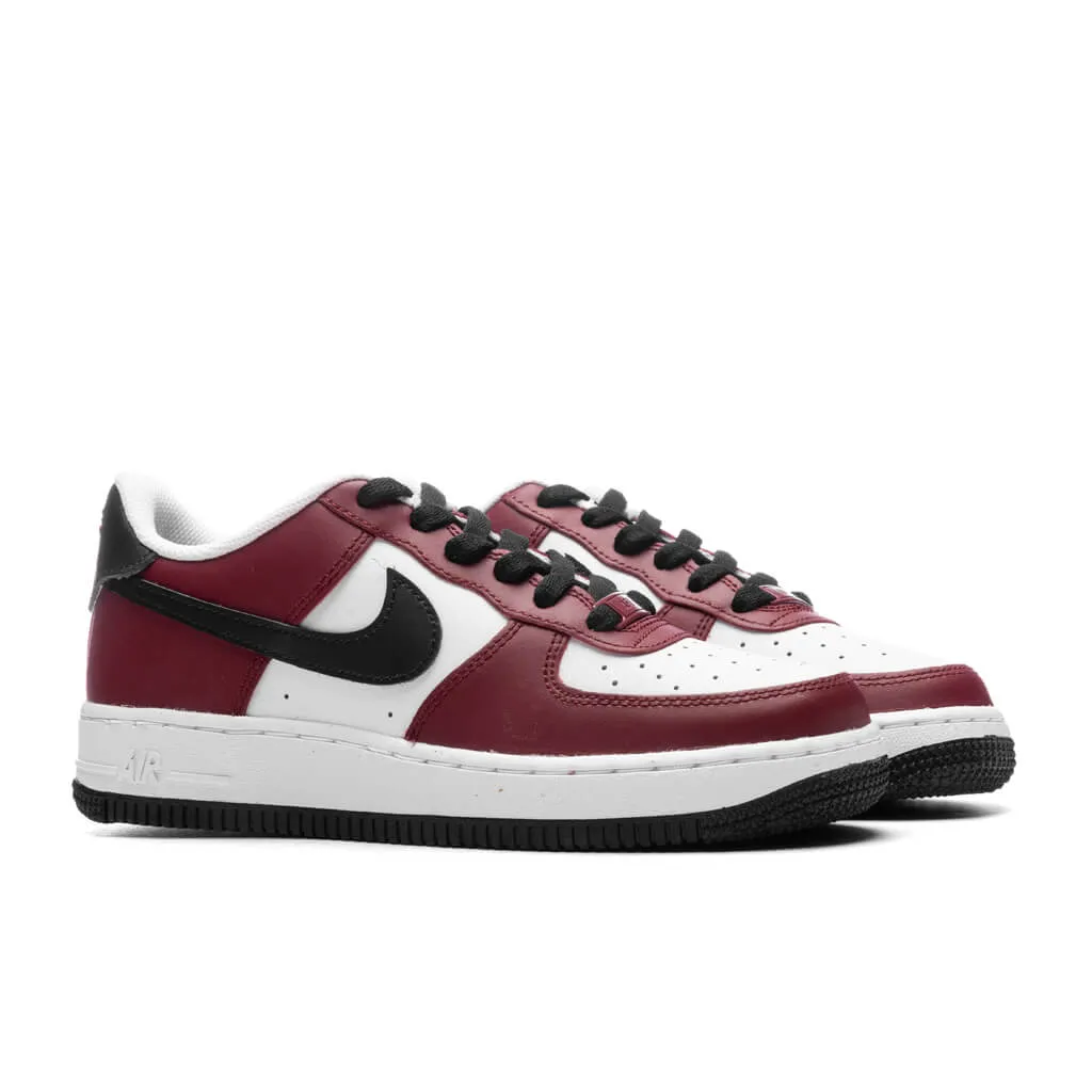 Air Force 1 LV8 1 (GS) - Team Red/Black/White Nike Bold Logo Sneakers