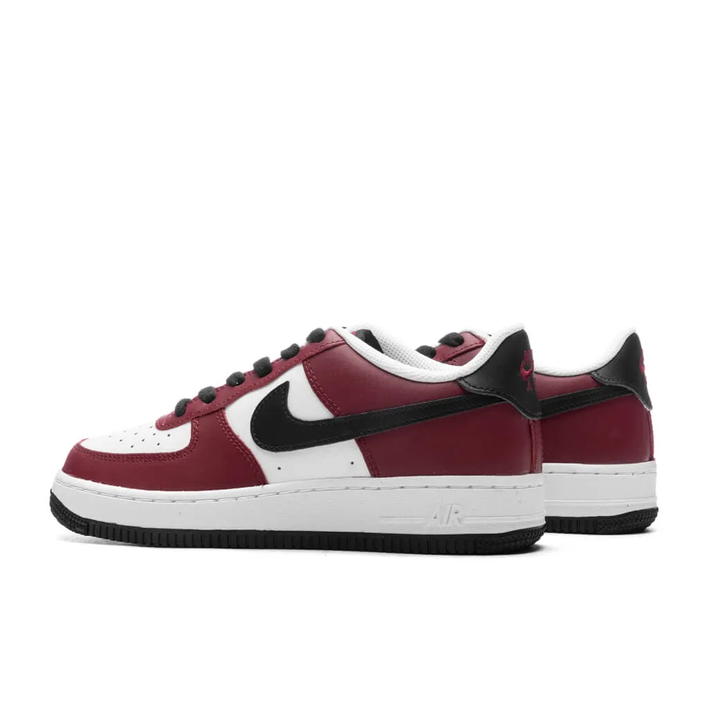 Air Force 1 LV8 1 (GS) - Team Red/Black/White Nike Bold Logo Sneakers