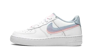 Air Force 1 LV8 GS "Double Swoosh - White / Blue / Pink" Nike Grade School shoes