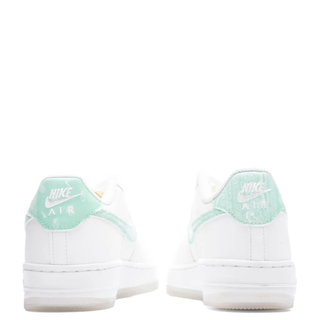 Air Force 1 LV8 (GS) - White/Mint Foam/Phantom Nike Retro Lifestyle Shoes