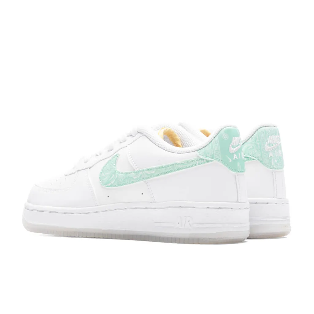 Air Force 1 LV8 (GS) - White/Mint Foam/Phantom Nike Retro Lifestyle Shoes