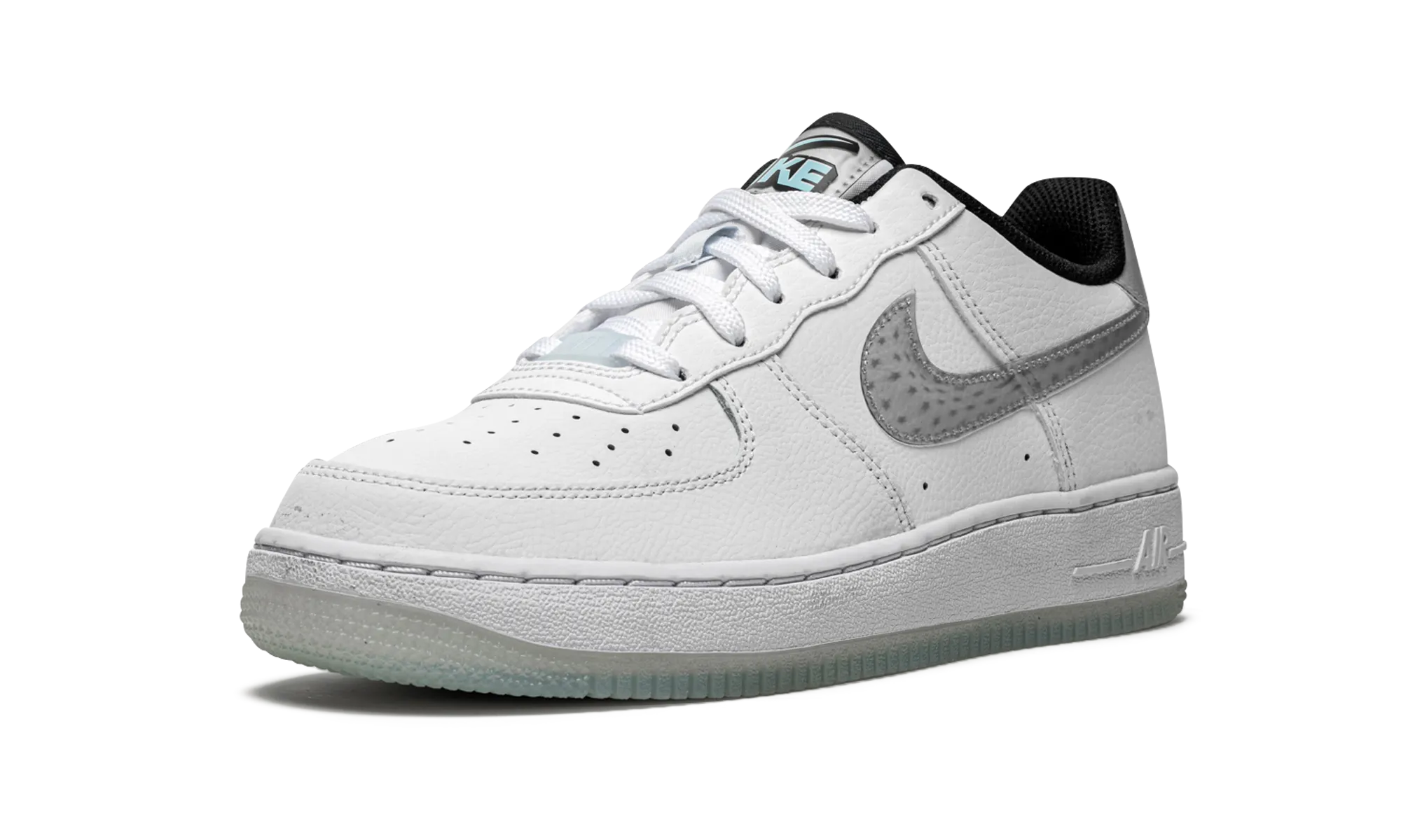 Air Force 1 LV8 KSA GS "White / Glacier Blue" nike grade school kids sneakers