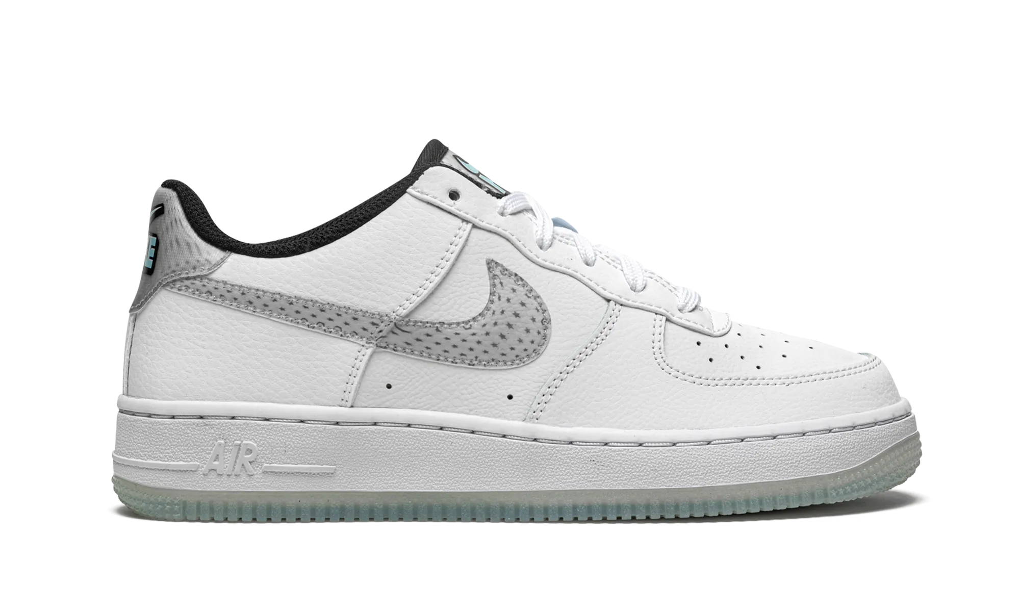 Air Force 1 LV8 KSA GS "White / Glacier Blue" nike grade school kids sneakers