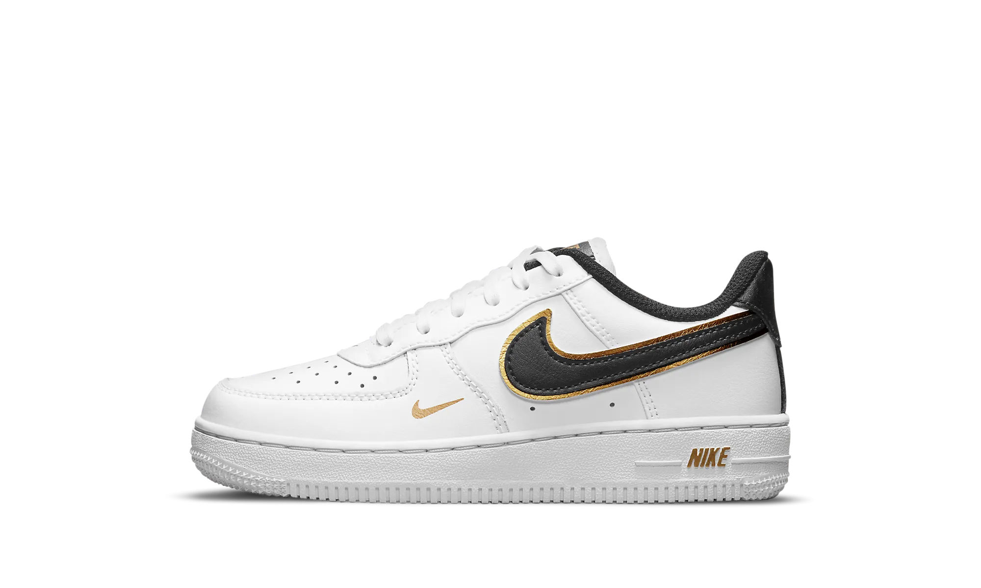 AIR FORCE 1 LV8 PS "METALLIC SWOOSH" Nike Pre School shoes