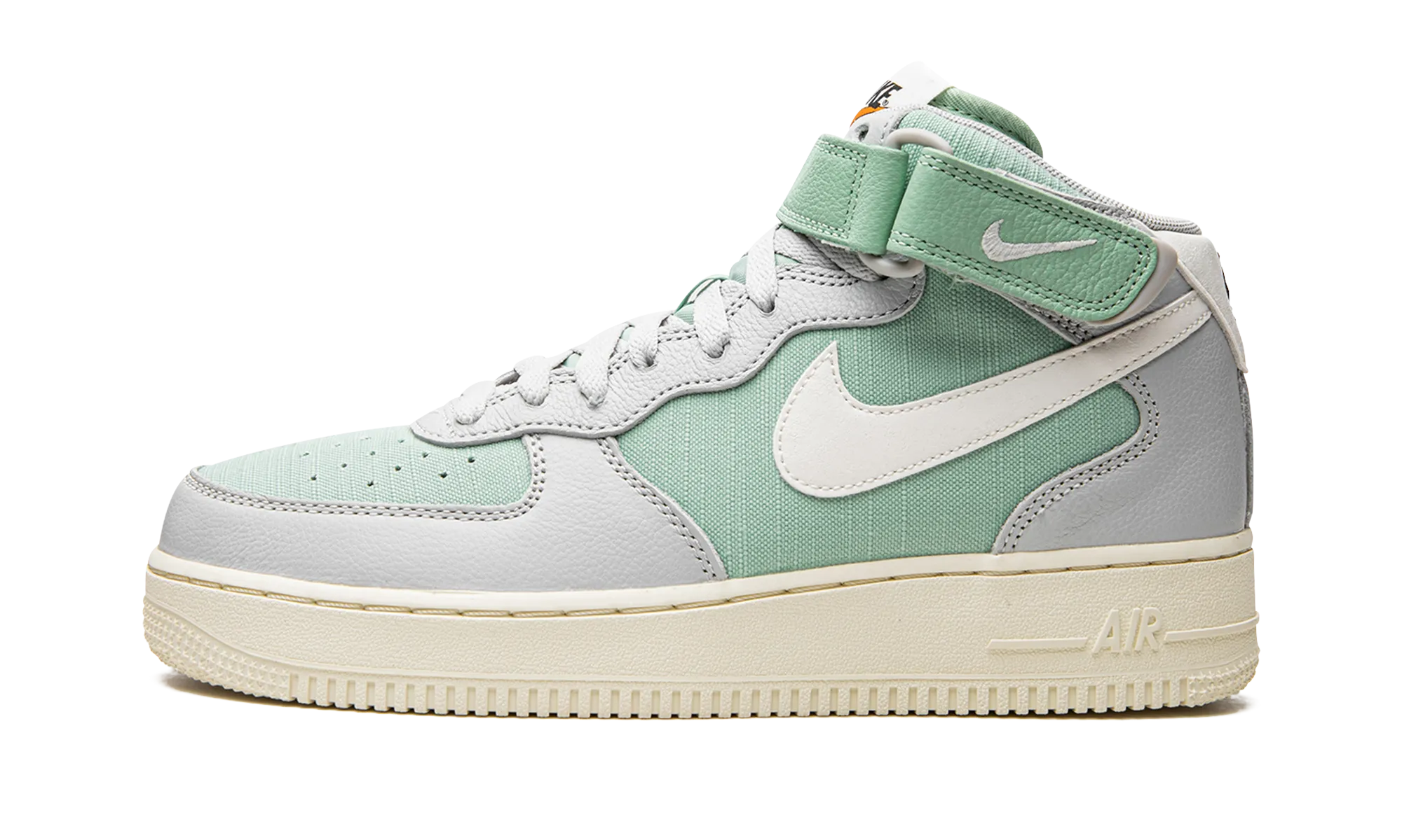 Air Force 1 Mid '07 LX "Grey Fog Enamel Green" Nike Mens shoes