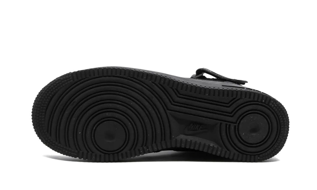 Air Force 1 Mid GS "Triple Black" nike grade school kids sneakers