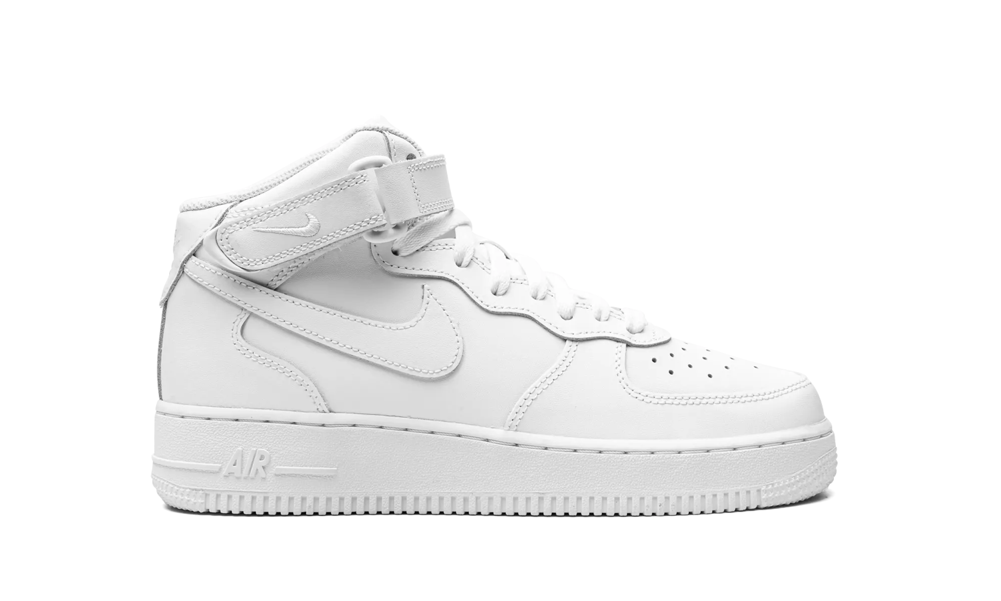 Air Force 1 Mid GS "Triple White" nike school-ready sneakers