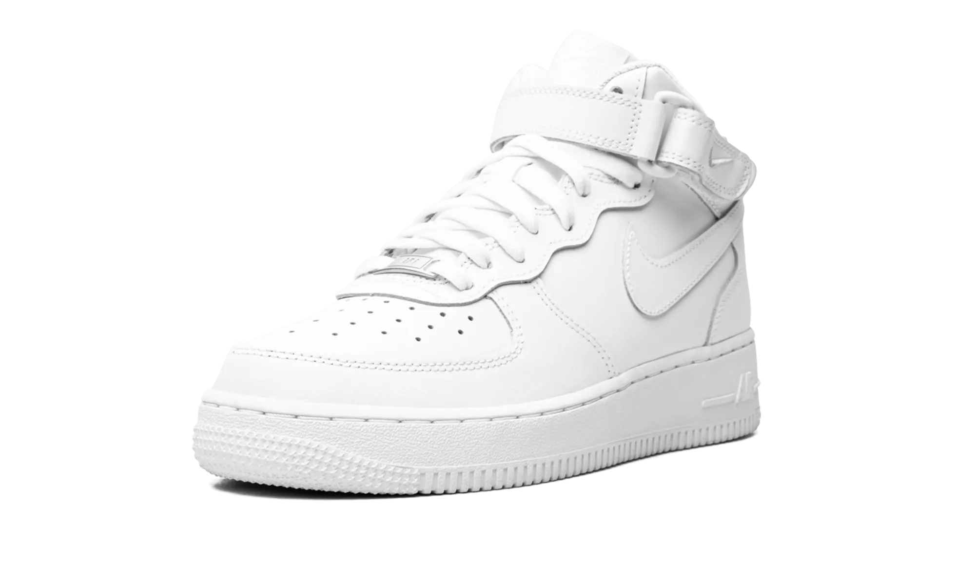 Air Force 1 Mid GS "Triple White" nike school-ready sneakers