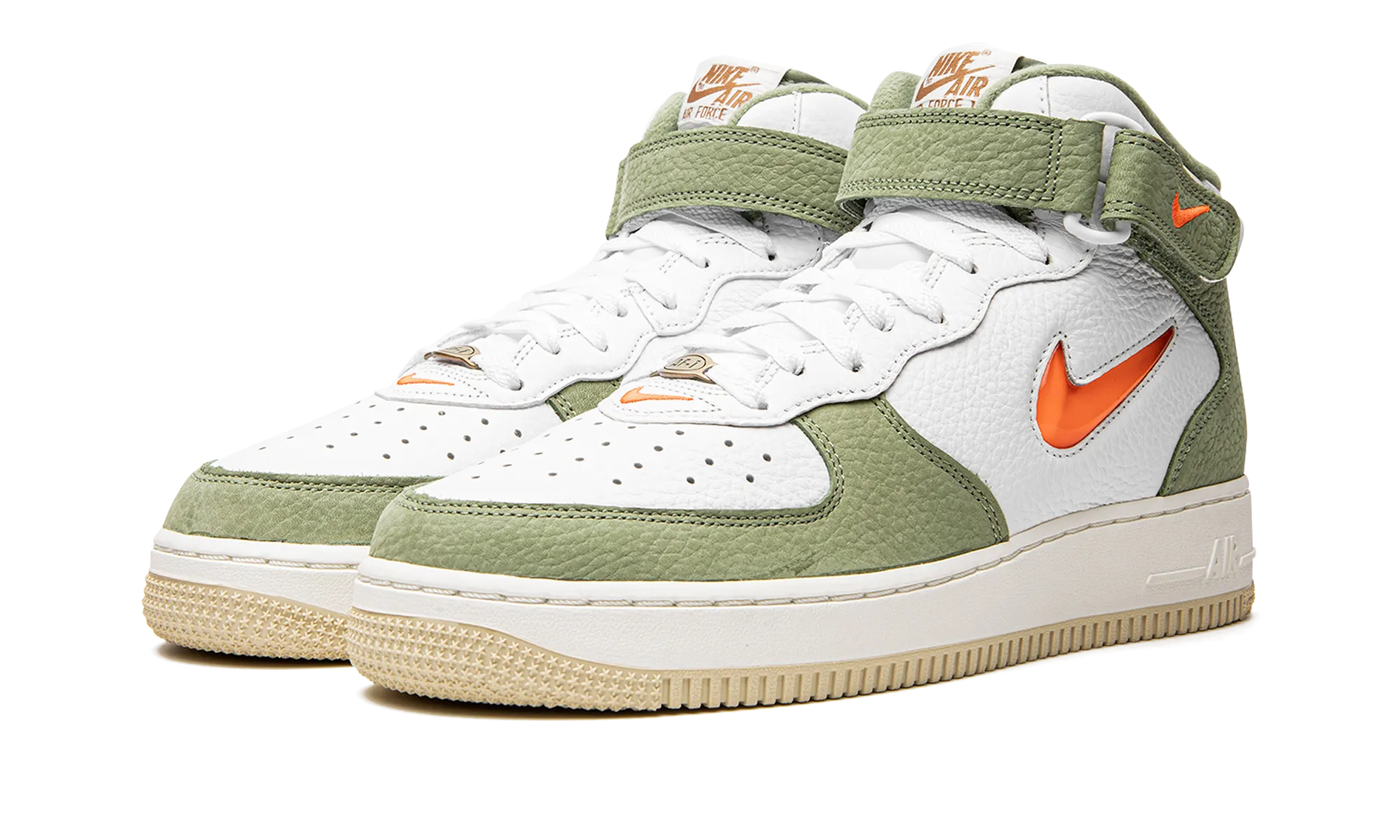 Air Force 1 Mid QS "Jewel Oil Green" nike mens sport sneakers