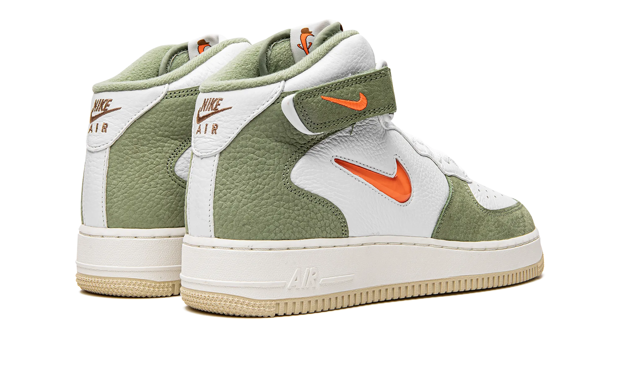 Air Force 1 Mid QS "Jewel Oil Green" nike mens sport sneakers