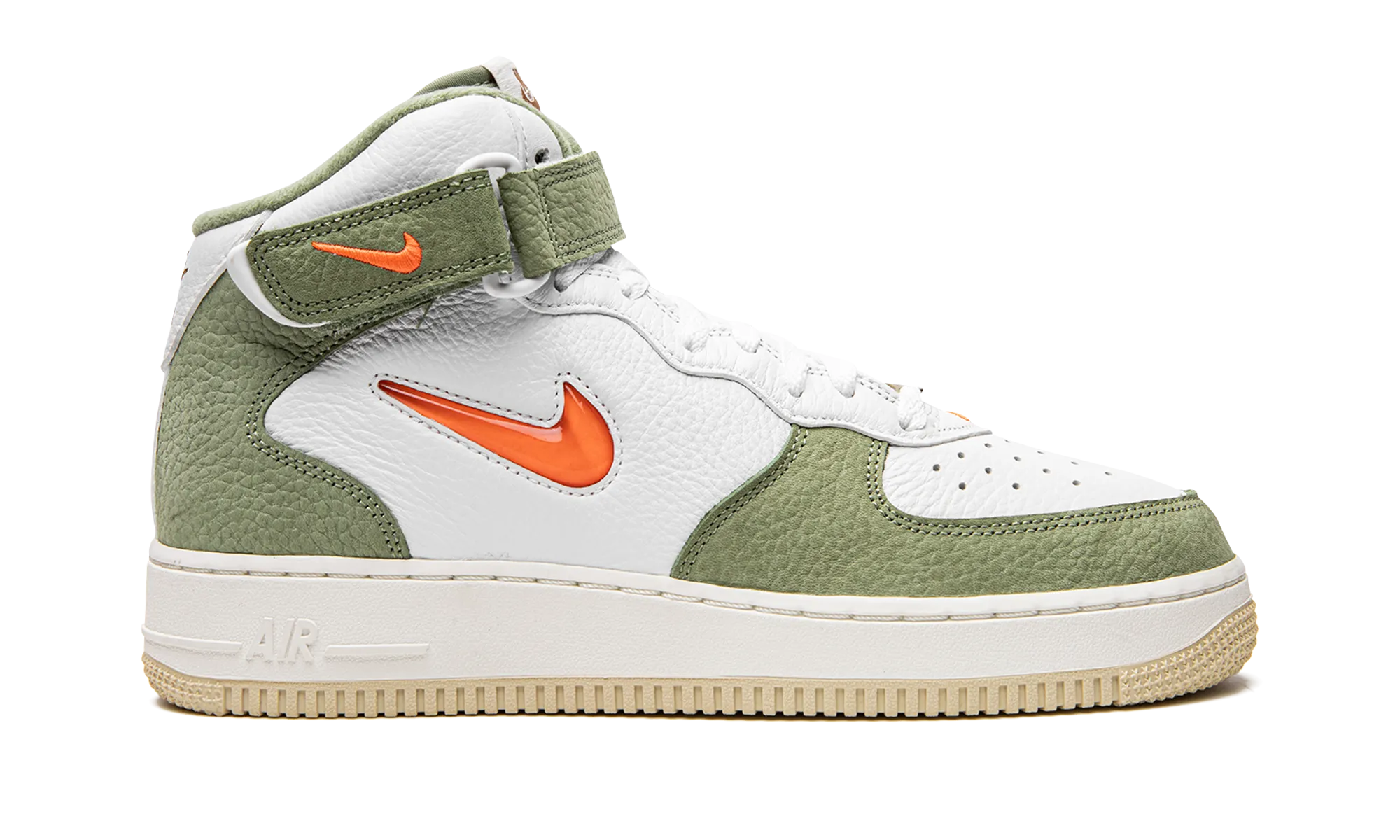Air Force 1 Mid QS "Jewel Oil Green" nike mens sport sneakers