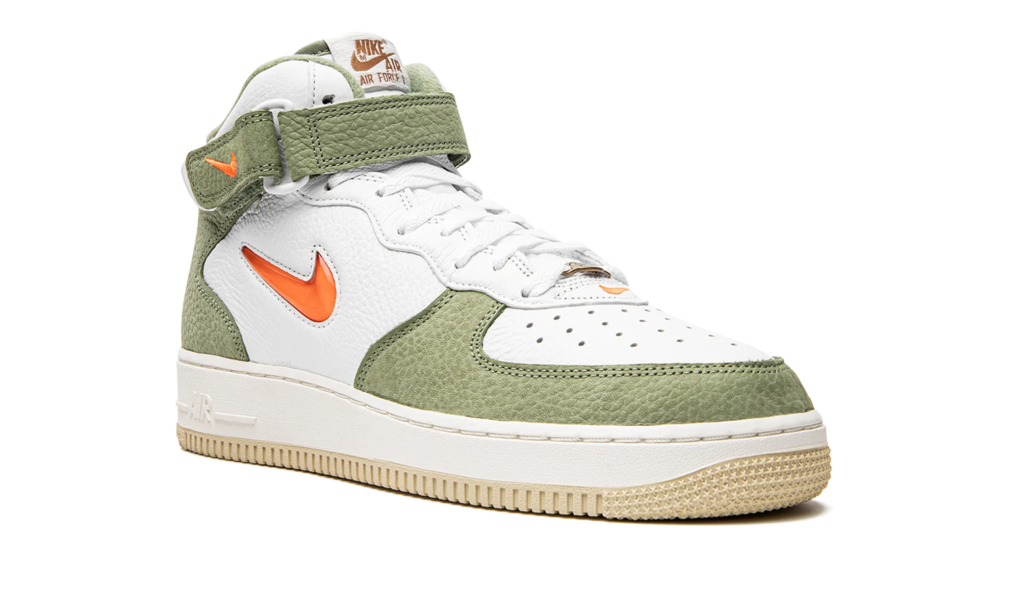 Air Force 1 Mid QS "Jewel Oil Green" nike mens sport sneakers